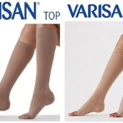 GAMBALETTI VARISAN TOP K2 COTONE SULLA PELLE 23-32 mmHg A COMPRESSIONE GRADUATA
