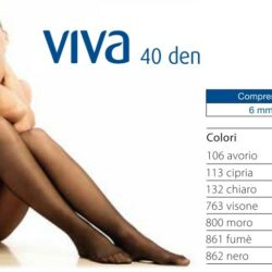 COLLANT PREVENTIVI RIPOSANTI 40 DEN 6mmHg VIVA DI CIZETA MEDICALI