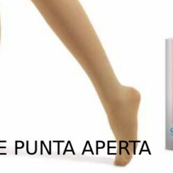 GAMBALETTI IN MICROFIBRA K2 PUNTA APERTA 23-32 mmhg GLORIA MED MICRO