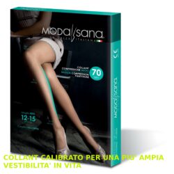 COLLANT 70 Denari CALIBRATO MAGLIA A RETE 12-15 mmHg MODA SANA